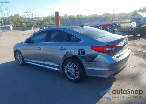 2015 Hyundai Sonata Limited z USA, uszkodzony, nr VIN 5NPE34AF5FH249221